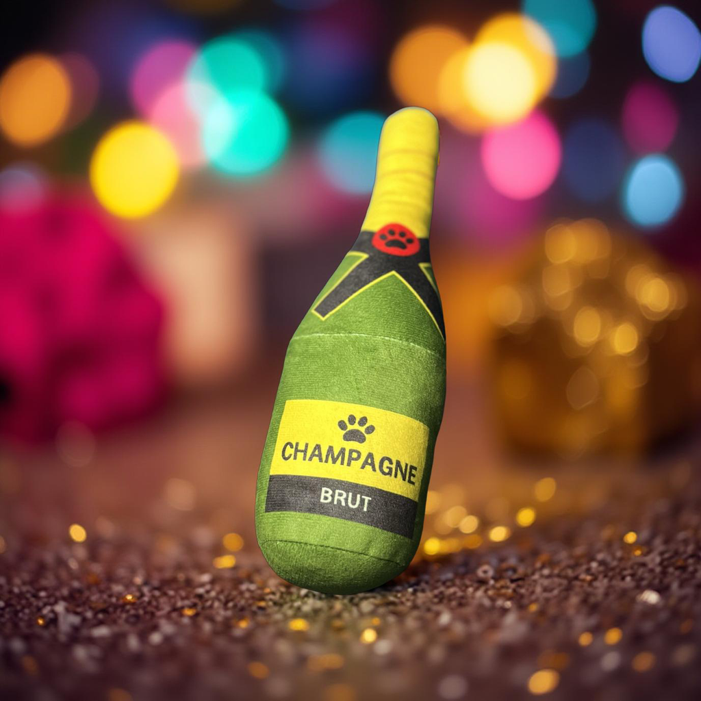 Champagner Plüschtier