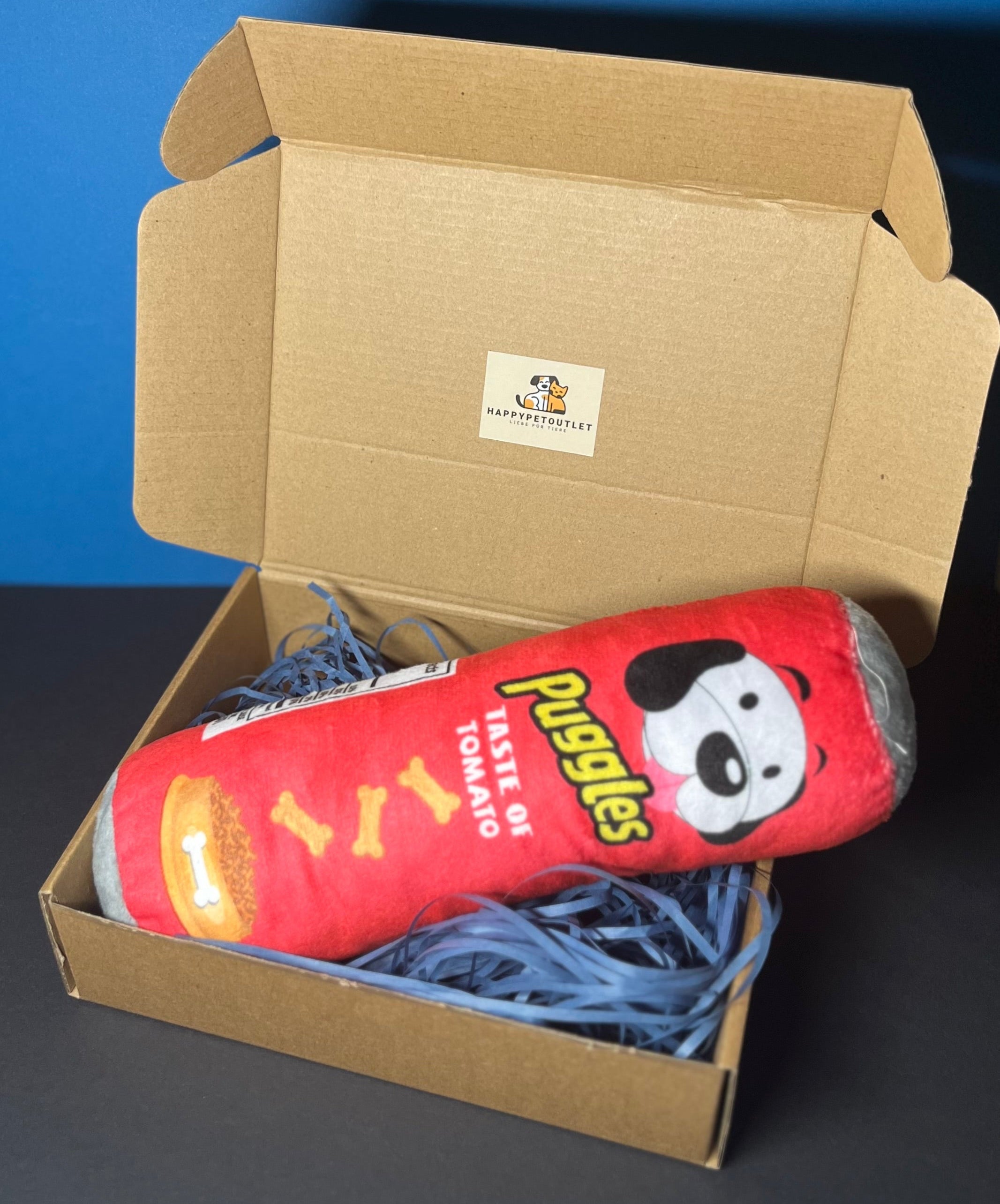 Puggles Chips-Rolle Plüschtier