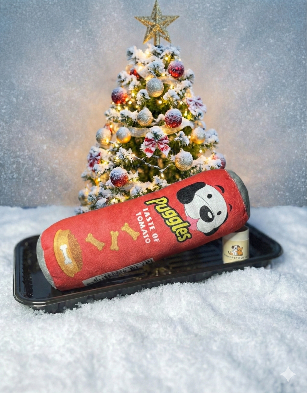 Puggles Chips-Rolle Plüschtier