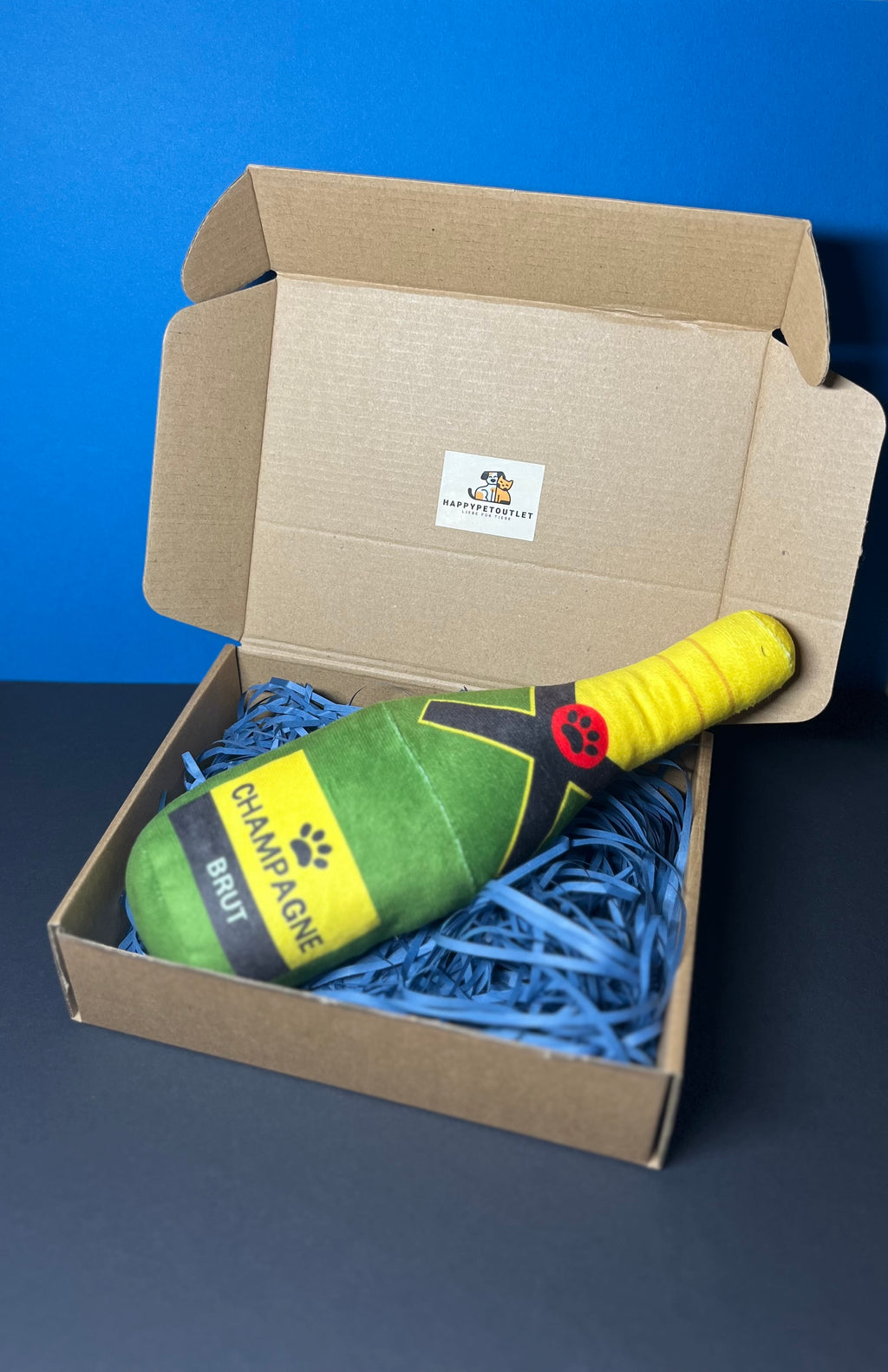 Champagner Plüschtier